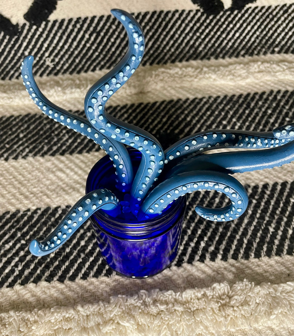 Blue Plant Stake Tentacles - Sold as an Each