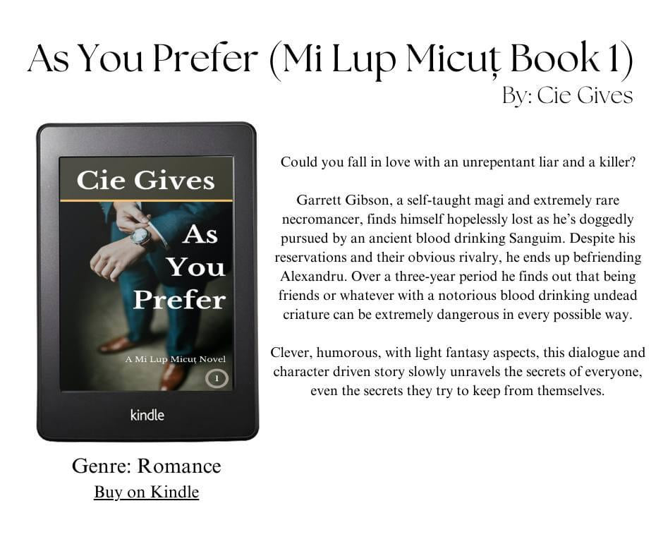 As You Prefer by Cie Gives