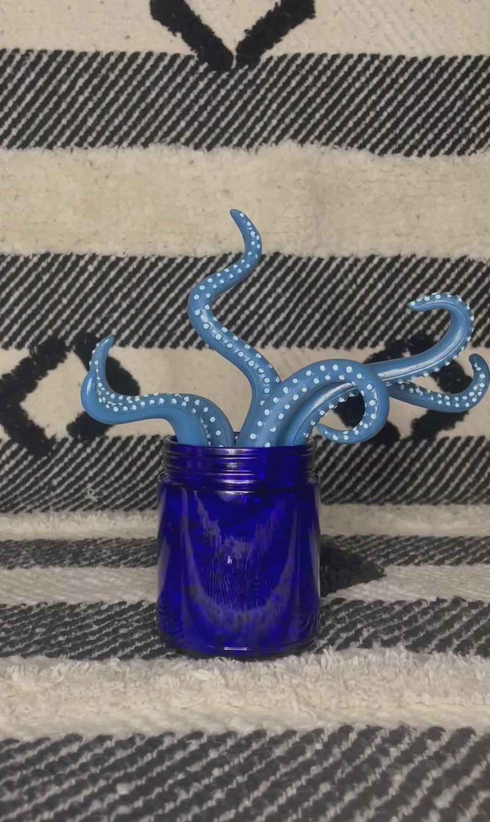 Blue Plant Stake Tentacles - Sold as an Each